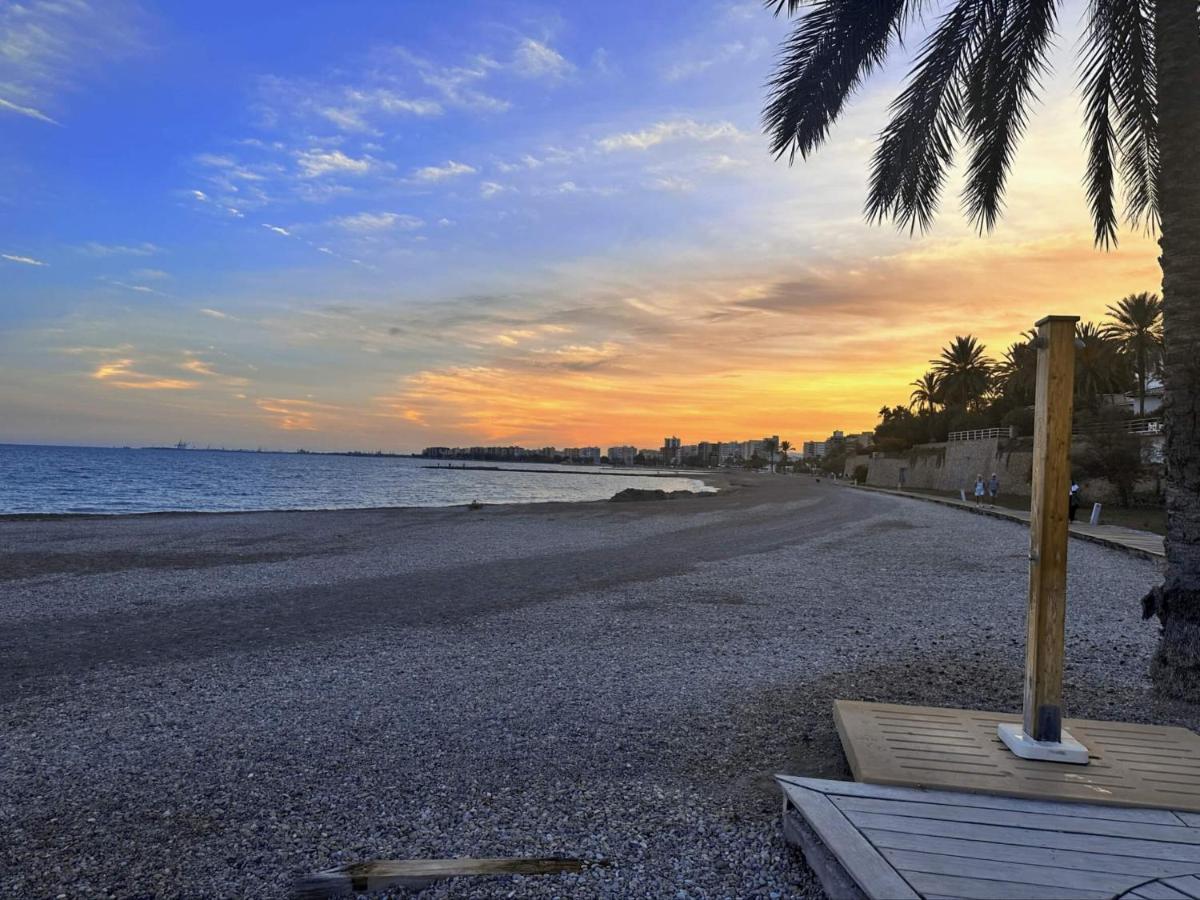 Apartament Piso A Pie De Playa Con Piscina Y Vistas Al Mar Benicàssim Zewnętrze zdjęcie
